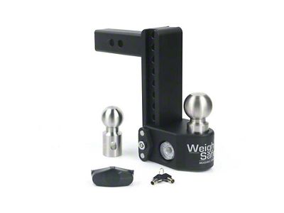 Weigh Safe 8in Drop Hitch w/Built-in Scale & 2in Shank - SWS8-2