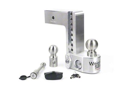 Weigh Safe 8in Drop Hitch w/Built-in Scale & 3in Shank - 8-3-KA