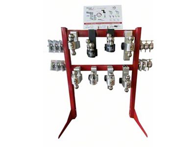 Weigh Safe Large POP Display Stand - Red - WSPOP-XL