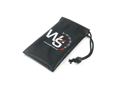 Weigh Safe Plastic Lined Leather Tow Ball/Clam Shell Storage Bag - WS18