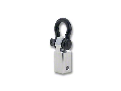 Weigh Safe Towing Recovery - Black Hard Shackle Hitch w/Aluminum - WS-HS-B