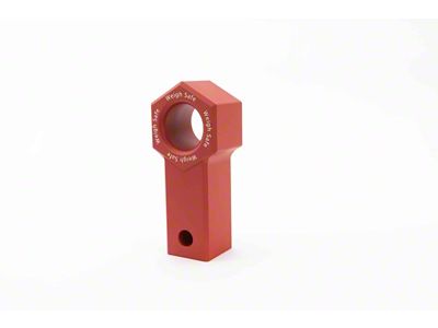 Weigh Safe Towing Recovery - Cerakote Aluminum Soft Shackle Hitch - WS-SS-CER-RED