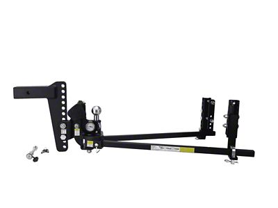 Weigh Safe True Tow Middleweight Distribution 10in Drop & 2in - TTMW10-2-KA