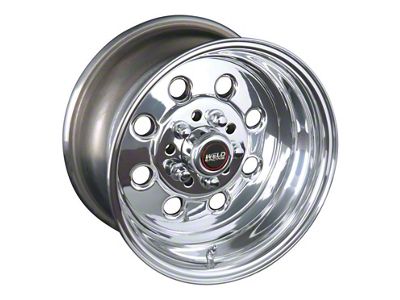 Weld Racing Draglite Polished Wheel; 15x8; 0mm Offset; 5x114.3/5x120.65mm Bolt Pattern; 80.772mm Hub Bore