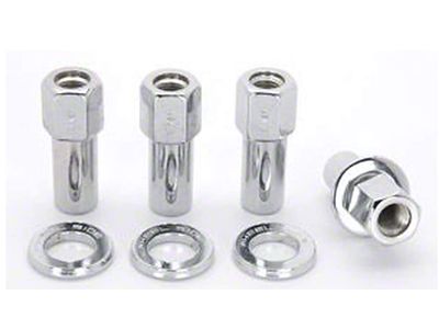 Weld Racing Open End Lug Nuts w/ Centered Washers 1/2in. RH