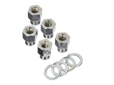 Weld Racing Open End Lug Nuts w/Centered Washers 7/16in. RH