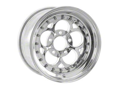 Weld Racing Magnum III Polished Wheel; 15x16; -76mm Offset; 5x120.65mm Bolt Pattern; 80.772mm Hub Bore