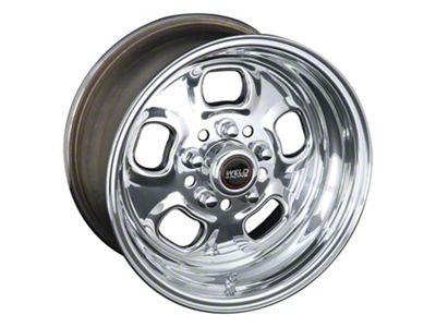 Weld Racing Rodlite Polished Wheel; 15x4; -16mm Offset; 5x114.3/5x120.65mm Bolt Pattern; 80.772mm Hub Bore