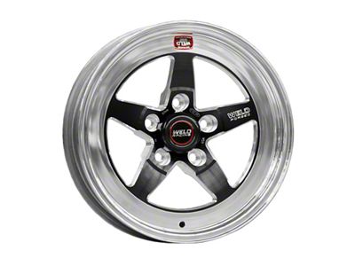 Weld Racing RTS S71 Black Anodized Wheel; 15x7.3; -16mm Offset; 5x120.65mm Bolt Pattern; 80.772mm Hub Bore