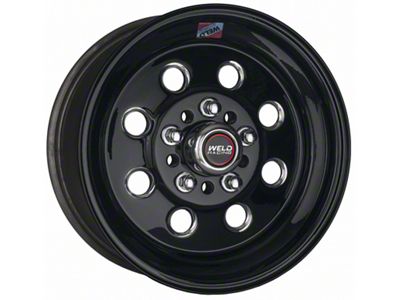 Weld Racing Black Draglite Gloss Black Wheel; 15x8; 0mm Offset