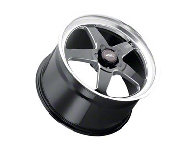 WELD Street Performance Ventura Gloss Black Milled Wheel; 18x8.5; 38mm Offset; 5x114.3mm Bolt Pattern; 72.56mm Hub Bore