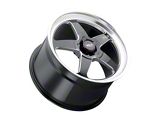 WELD Street Performance Ventura Drag Gloss Black Milled Wheel; 15x10; 25mm Offset; 5x114.3mm Bolt Pattern; 78.10mm Hub Bore