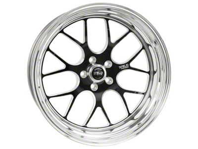 Weld Racing RTS S77 Black Anodized Wheel; 20x10; 0mm Offset