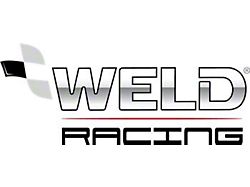 WELD Street Performance Solana Gloss Black Milled Wheel; 17x9; 45mm Offset; 5x120.65mm Bolt Pattern; 70.30mm Hub Bore