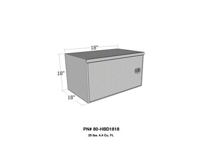 Westin HD Under Body 18in x 18in Swing Door - 80-HBD1818