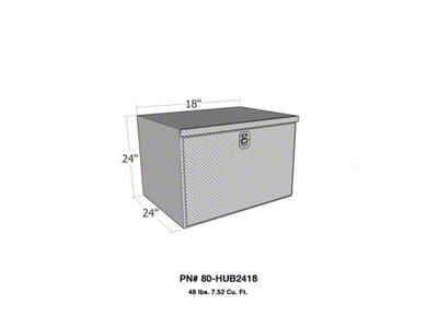 Westin HD Under Body 24in x 18in Drop Down Door - 80-HUB2418