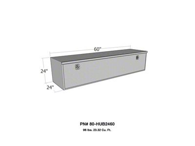 Westin HD Under Body 24in x 60in Drop Down Door - 80-HUB2460