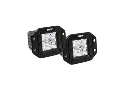 Westin FM4Q 3W Osram w/mounting hardware and pigtail connectors set - 09-1218FM4