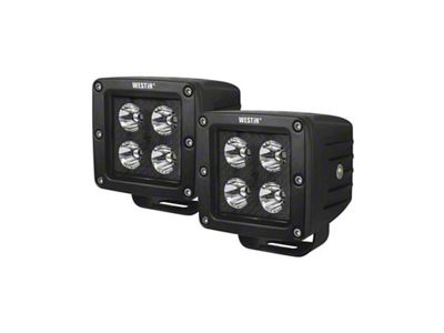 Westin LED Auxiliary Light 3.2in x 3.0in Spot w/5W Cree - 09-12205A-PR