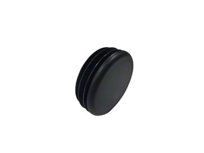 Westin Plastic End Cap 3 inch 1 piece - Black - 80-0134