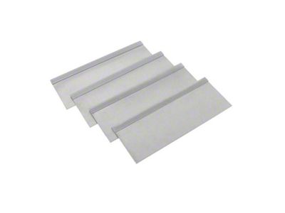 Westin 19inL x 3.5inH x 15inW Tray w/ 4 Silver - 80-TR10