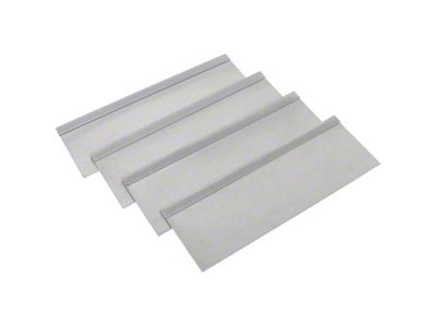 Westin 9in x 15in tray w/ 4 Silver Aluminum Dividers - 80-TR11