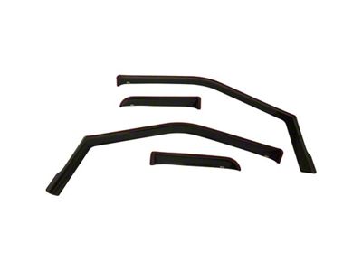Westin 2015-2018 Ford F-150 SuperCab Wade In-Channel Wind Deflector 4pc - 72-37409