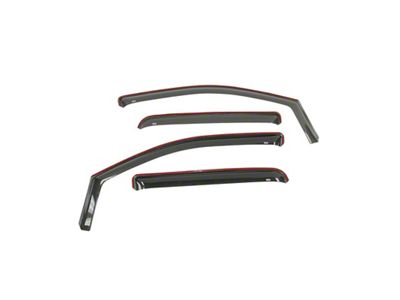 Westin 2005-2017 Nissan Xterra Wade In-Channel Wind Deflector 4pc - 72-69485
