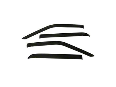 Westin 2015-2018 Ford F-150 SuperCrew Wade Slim Wind Deflector 4pc - 72-37444
