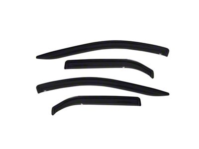 Westin 2005-2009 Chevrolet Equinox Wade Slim Wind Deflector 4pc - 72-39412