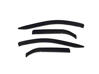 Westin 2004-2010 Toyota Sienna Wade Slim Wind Deflector 4pc - 72-88438