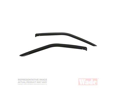 Westin 1996-2002 Toyota 4Runner Wade Slim Wind Deflector 2pc - 72-88464
