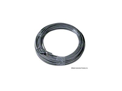 Westin Steel Rope 25/64in x 94 ft - Silver - 47-3620