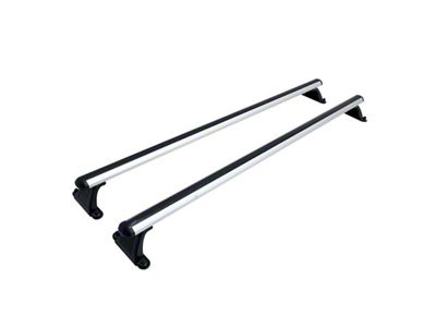 Westin Cross Bars for EXP Truck Cap Roof Rails; Silver; 51-Inch (Universal; Some Adaptation May Be Required)