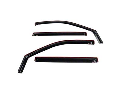 Westin 19-21 Chevy Silverado Crew Cab Pickup In-Channel Wind Deflector - 72-39429