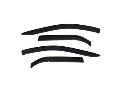 Westin 1995-2004 Toyota Tacoma Wade Slim Wind Deflector 4pc - 72-88432
