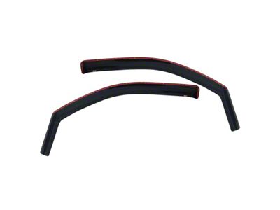 Westin 1995-2005 Chevrolet/GMC/Oldsmobile S-10 Blazer Wade In-Channel Wind Deflector 2pc - Smoke