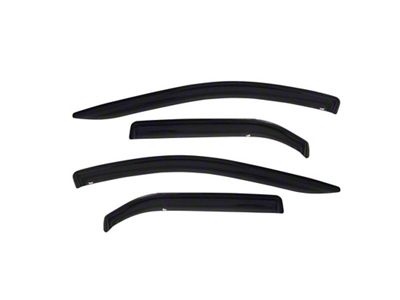 Westin 2001-2007 Toyota Highlander/Hybrid Wade Slim Wind Deflector 4pc - 72-88484