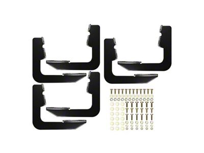 Westin 2002-2009 Chevrolet/GMC/Oldsmobile/Isuzu Trailblazer Running Board Mount Kit - Black - 27-1355