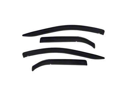 Westin 2004-2009 Mazda 3 Sedan Wade Slim Wind Deflector 4pc - 72-57484
