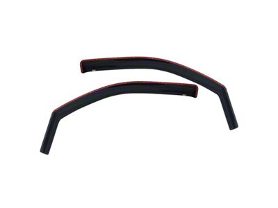 Westin 2005-2010 Dodge/Mitsubishi Dakota Wade In-Channel Wind Deflector 2pc - 72-35473