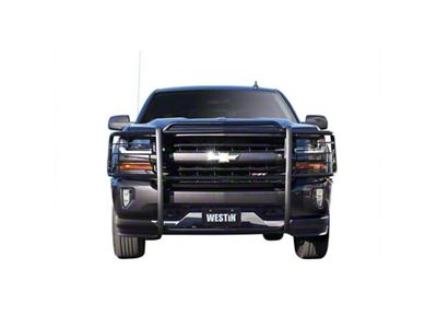 Westin 2007-2013 Chevrolet Silverado 1500LD Sportsman Grille Guard - Black - 40-2275