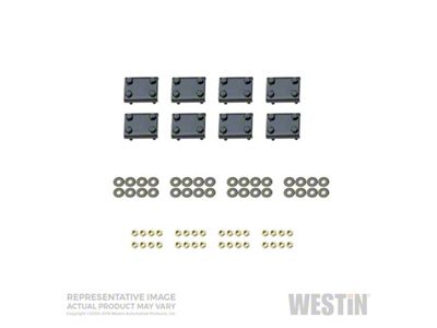 Westin 2007-2014 Ford/Lincoln Edge Premier Oval Nerf Step Bar Mount - 22-1805