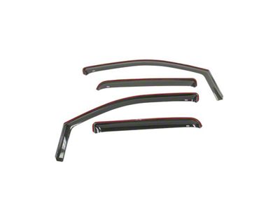 Westin 2007-2018 Jeep Wrangler Unlimited 4dr Wade In-Channel Wind Deflector - 72-51495