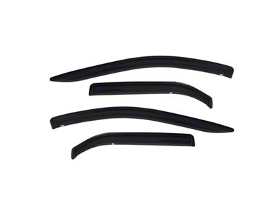 Westin 2012-2014.5 Toyota Camry Wade Slim Wind Deflector 4pc - 72-88450