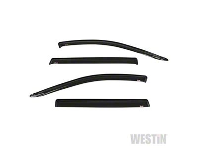 Westin 2013-2018 Nissan Pathfinder Wade Slim Wind Deflector 4pc - 72-69478