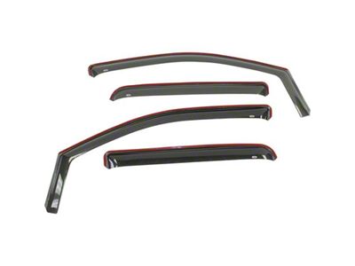 Westin 2015-2018 Chevrolet/GMC Colorado/Canyon Crew Cab Wade In-Channel Wind Deflector - 72-39423