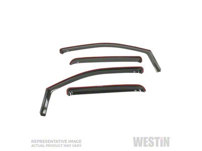 Westin 2017-2018 Honda Ridgeline Wade In-Channel Wind Deflector 4pc - 72-44489