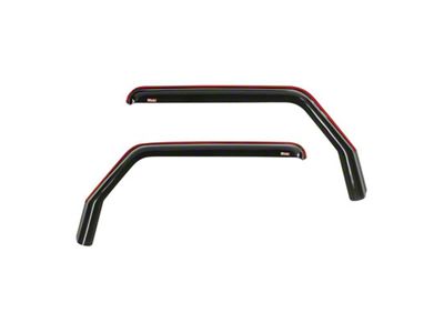 Westin 2018-2019 Jeep Wrangler JL Wade In-Channel Wind Deflector 2pc - 72-51467