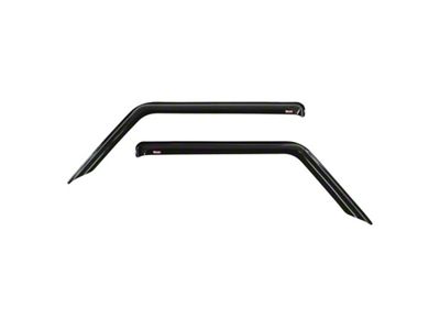 Westin 2018-2019 Jeep Wrangler JL Wade Slim Wind Deflector 2pc - 72-51468